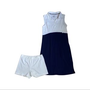 Golf dress with shorts that attach